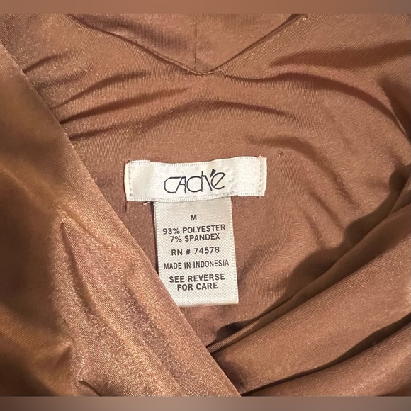 Cache Brown Crop Top - Picture 6 of 6